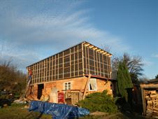 Nástavba - dřevostavba Husinec